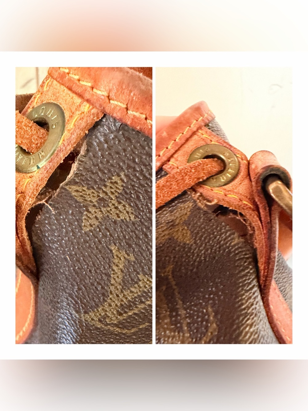 🧡BOHEMIAN🧡LOUIS VUITTON NOE GM SHOULDER BOHO BAG - Picture 9 of 16